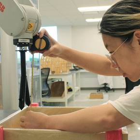 Undergrads employ robotics in design and construction